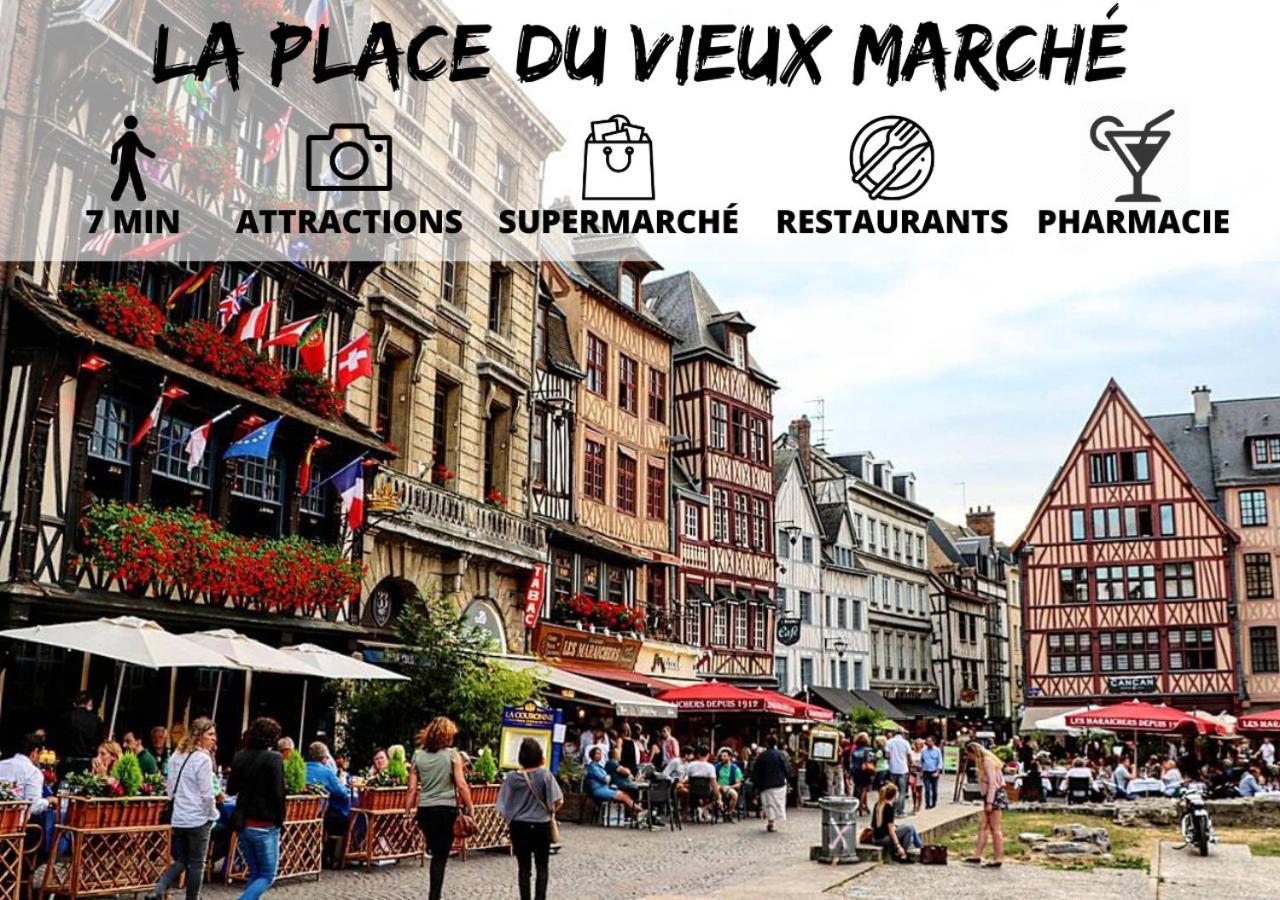 Апартаменты Cosy'Appart - La Cauchoise Руан Экстерьер фото